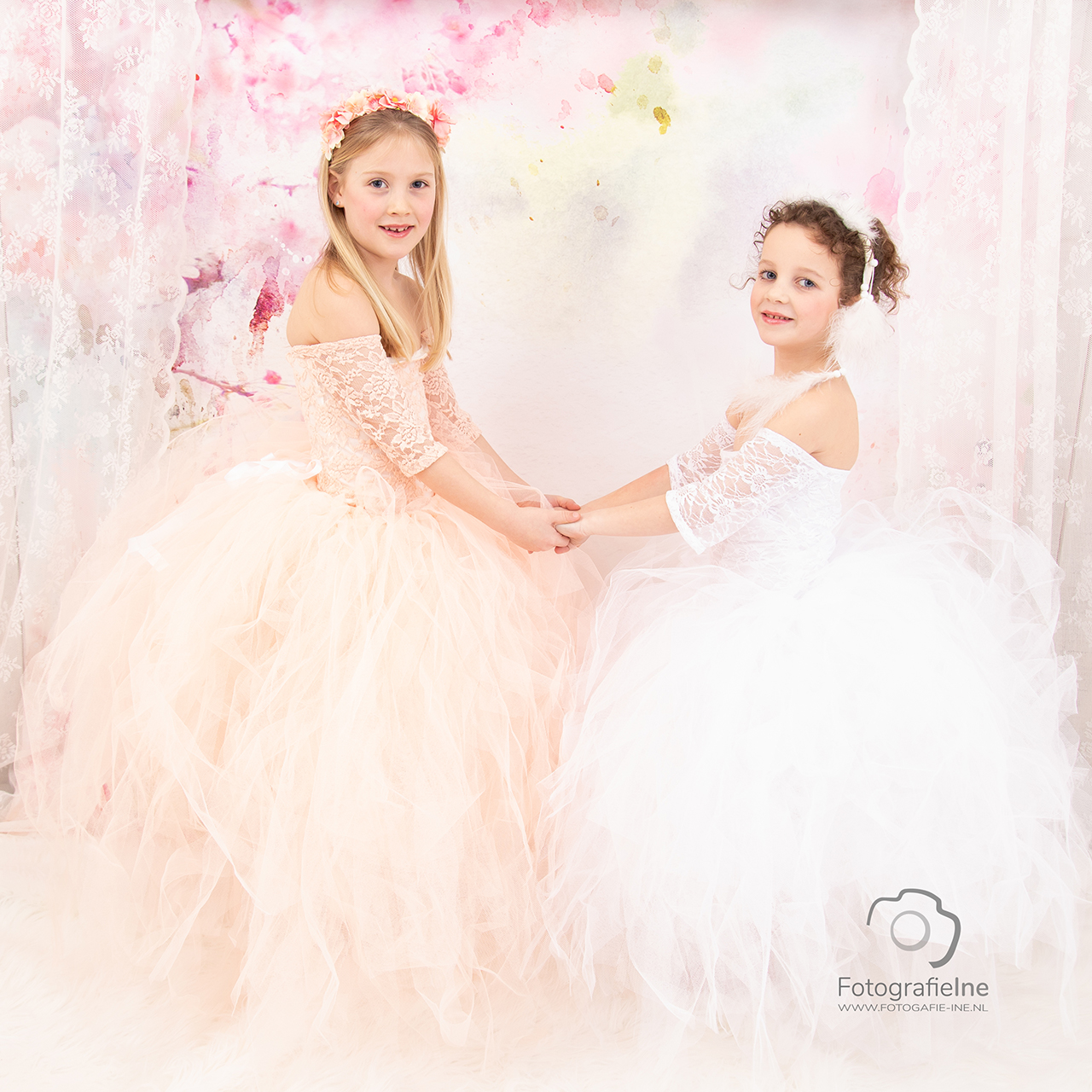 Fotografie Ine prinsessen fotoshoot Yara en Eef