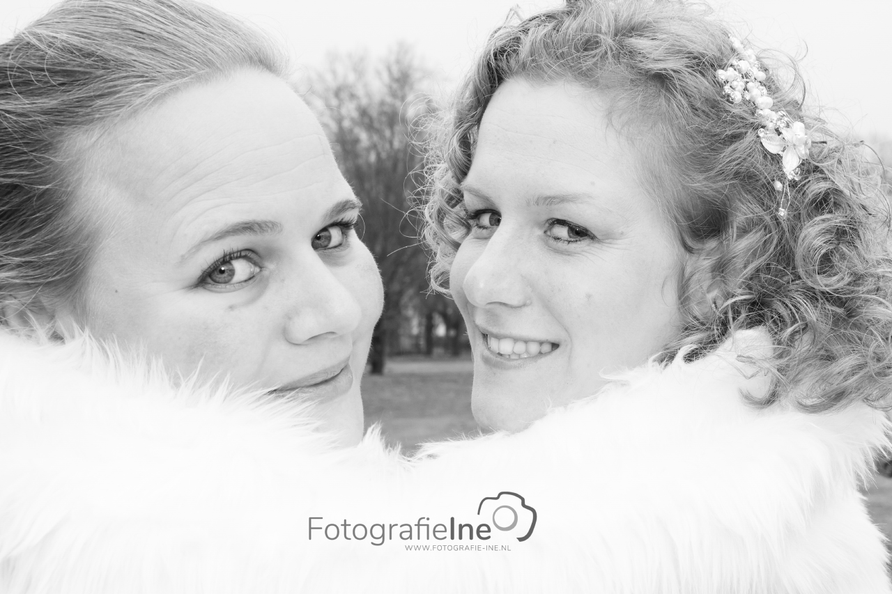 Fotografie Ine bruiloft huwelijk Boekel